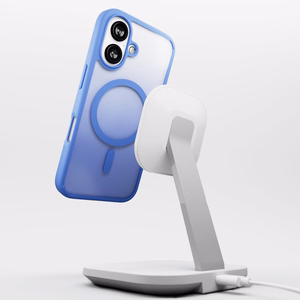 Puro Gradient MagSafe Silicone Ümbris jaoks iPhone 16 - Sinine