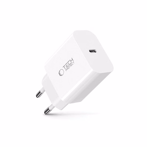 Tech-Protect NC20W wall laadija USB-C port - valge
