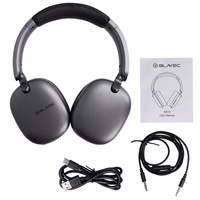 Blavec Over-ear Bluetooth Kõrvaklapid BO-10 Bass Expert ANC (BO10-B) must