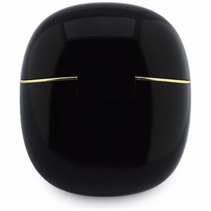 Juhtmevabad TWS-kõrvaklapid Guess Glossy Gold Line Classic, mustad
