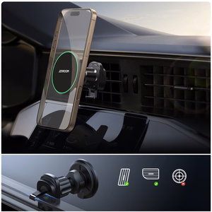 Car laadija-hoidja magnetic Joyroom JR-ZS412 Qi2 MagSafe 15W must