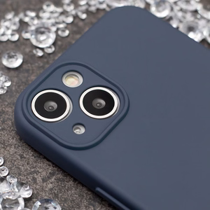 Силиконовый чехол для Xiaomi 17T Pro, темно-синий