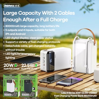 External battery Akupank Remax RPP-566 22.5W 80000mAh hall