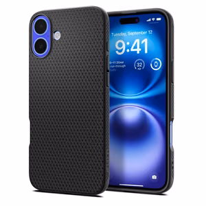 SPIGEN ümbris LIQUID AIR jaoks IPHONE 16 Plus matte must