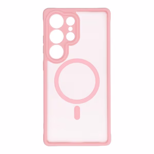 FULL MATTE MAG COVER Ümbris compatible with MagSafe jaoks SAMSUNG A16 5G / A16 4G jasny różowy