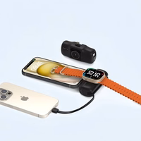 Power Bank Wozinsky "WF16-YLS" must (juhtmevaba laadimine 15W) + integreeritud Type-C ühendus