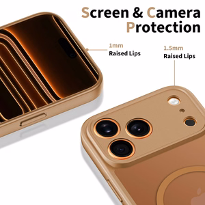 Tech-Protect BasicMag MagSafe ümbris iPhone 17 Pro Max'ile - pruun