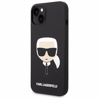 Karl Lagerfeld KLHCP14MSLKHBK iPhone 14 Plus 6.7 "hardcase must / must Silicone Karl`s Head