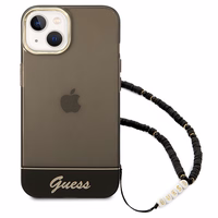 Guess GUHCP14SHGCOHK iPhone 14 6.1 "must / must hardcase Translucent Pearl Strap