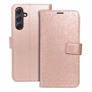 MEZZO Book ümbris jaoks SAMSUNG A54 5G mandala rose kuldne