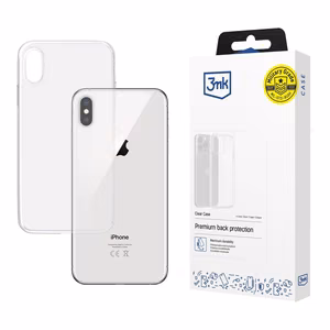 3mk Clear Ümbris jaoks iPhone Xs Max - läbipaistev