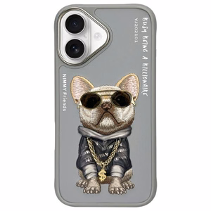 Nimmy Glasses Cool Dog iPhone 16 Ümbris - Hall