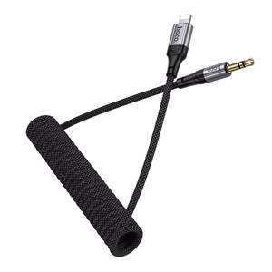 Kabel AUX Jack 3,5 mm do Lightning Hoco 1,5 m UPA33A must