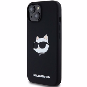 Karl Lagerfeld Silicone Choupette Head MagSafe Ümbris jaoks iPhone 15 Plus / 14 Plus - must