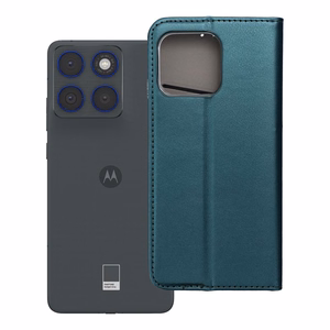 SMART MAGNETO Book ümbris Motorola Edge 70 jaoks - tumerohe