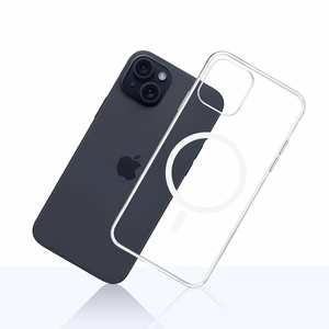 3mk Clear MagCase jaoks Apple iPhone 15 - läbipaistev