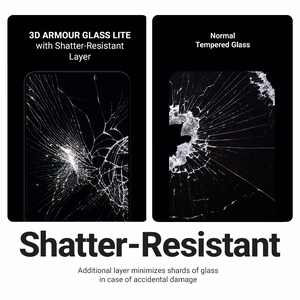 Crong 3D Armor Glass Lite kogu pinnaga liimuv karastatud ekraanikaitseklaas seadmele Xiaomi 15T / 15T Pro