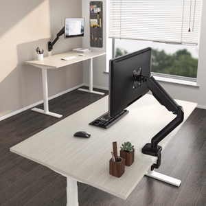 Single Monitor 17"-32" Spring-Assisted Arm Mount, must
