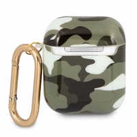 Guess GUA2UCAMA AirPodsi kate roheline/khaki Camo kollektsioon