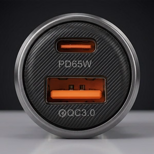 Blavec Автомобильное зарядное устройство BS-05B Nitro — USB + Type C — QC 3.0 18W PD 65W (CCBS05BN-UCB) чёрный