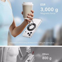 ESR Magnetic HaloLock MagSafe Phone Hoidja - must