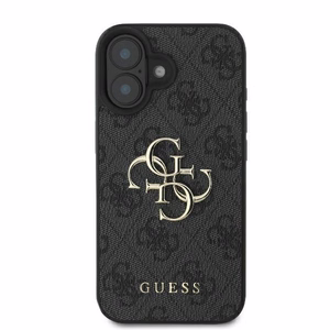 GUESS ümbris jaoks IPHONE 16 GUHCP16S4GMGGR (4G PU Big Logo) must