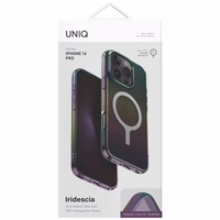 Uniq Iridescia Magclick Charging Ümbris jaoks iPhone 16 Pro - Must