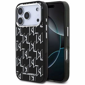 KARL LAGERFELD ümbris jaoks IPHONE 17 Pro compatible with MagSafe KLHMP17LHMIKLMEK (IML KL Monogram) must