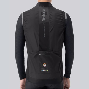 Rockbros TLMJ003-01 ROAD TO SKY men's lightweight breathable cycling vest L - black