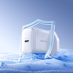 Joyroom JR-TCF20 PD 20W Wall Laadija (UK Plug) with 1m USB-C Kaabel - valge