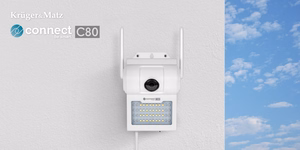 Kruger&Matz Connect C80 Tuya Wi-Fi välikaamera