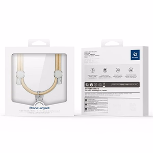 DUX DUCIS Plaz - cross-body phone strap - kollane