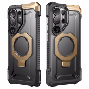 Supcase UB Grip Mag MagSafe Чехол для Samsung Galaxy S26 Ultra чёрно-коричневый