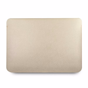 Guess Saffiano Script ümbris jaoks a 13" laptop - kuldne