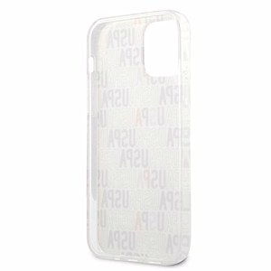 US Polo USHCP12SPCUSPA6 Logo Mania Collection ümbris seadmele iPhone 12 mini 5.4", valge