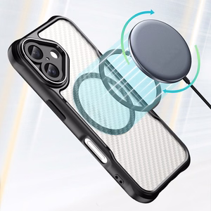 Defender Carbon Mag ümbris for iPhone 17 6,3" must