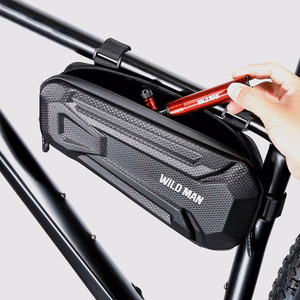 WILDMAN reisikott jalgratta raami alla lukuga, 1,8L, XT9, must