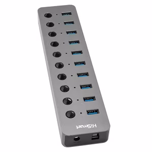 Adapter USB Type-A 3.0 - 10 x USB 3.0
