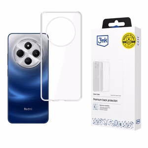 3mk Clear Case ümbris Xiaomi Redmi A3 Pro jaoks – läbipaistev