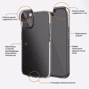 Ugly Rubber Vogue ümbris jaoks iPhone 13 Pro 6,1" must