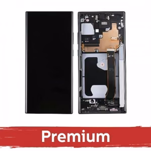 LCD ekraan Samsung N985 (N986) Note 20 Ultra koos raamiga / Mystic Bronze / OEM