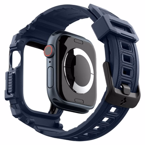 Ümbris SPIGEN RUGGED ARMOR ”PRO” APPLE WATCH 10 (46 MM) tumesinine