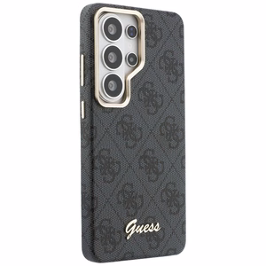 Guess чехол 4G Script MagSafe для Samsung Galaxy S26 Ultra чёрный