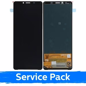 LCD ekraan ühilduv Sony Xperia 10 II must (Service Pack)