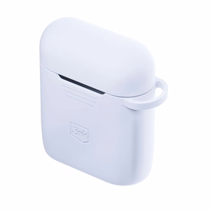3mk Silicon AirPods Ümbris jaoks AirPods 2 - valge