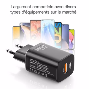 Laadija Essager Journey must 30W (PD / QC3.0)