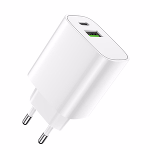 Forever сетевое зарядное устройство 1xUSB QC 3.0 + 1xUSB-C PD 20W LS-04 белый