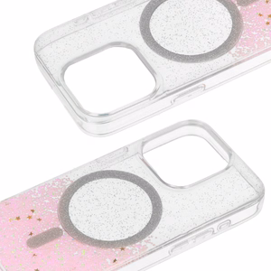 Tel Protect Moonlite Magsafe Ümbris jaoks Iphone 17 roosa clear