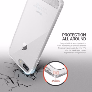 Obliq Naked Shield ümbris iPhone 8 Plusile / 7 Plusile, läbipaistev