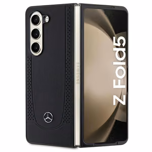 Mercedes Leather Urban ümbris jaoks Samsung Galaxy Z Fold 5 - must